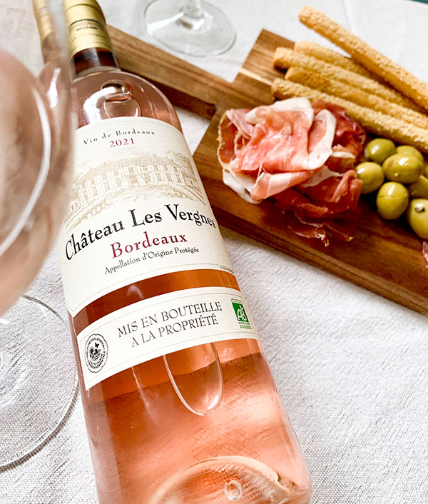 Sélection vin rosé Château Les Vergnes 2021