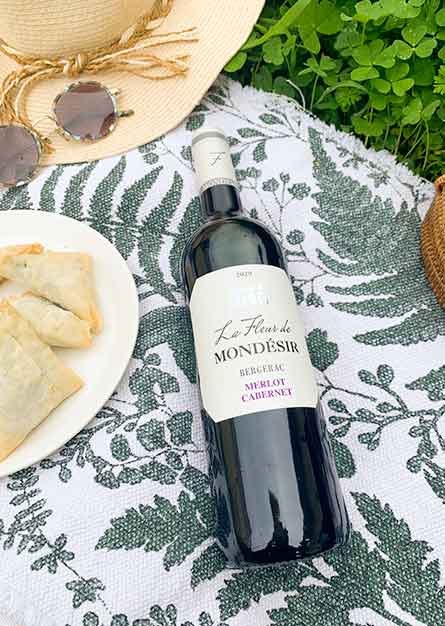 Samoussas au poulet et Fleur de Mondésir Rouge Univitis