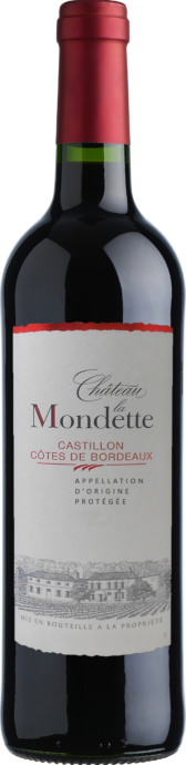 Château la Mondette AOP Castillon Côtes de Bordeaux