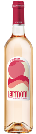Bouteille Larmoni vin rosé IGP Atlantique