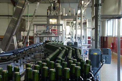 The Univitis bottling plant