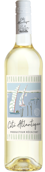 Côté Atlantique IGP Atlantique Blanc, 100% Sauvignon