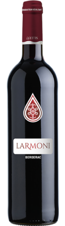 Bouteille de Larmoni AOP Bergerac Rouge – vin rouge de repas