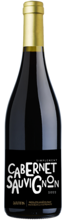 Bouteille de Simplement Cabernet Sauvignon – vin rouge monocépage