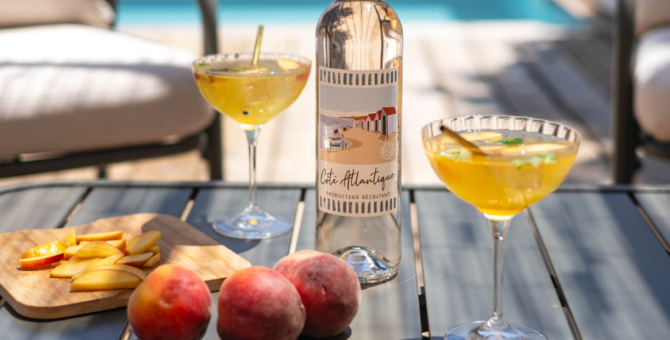 Cocktails vin rosé faciles