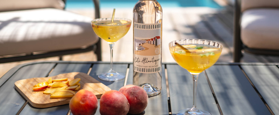 Cocktails vin rosé faciles