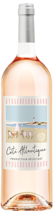 Côté Atlantique IGP Atlantique Rosé_Magnum 2