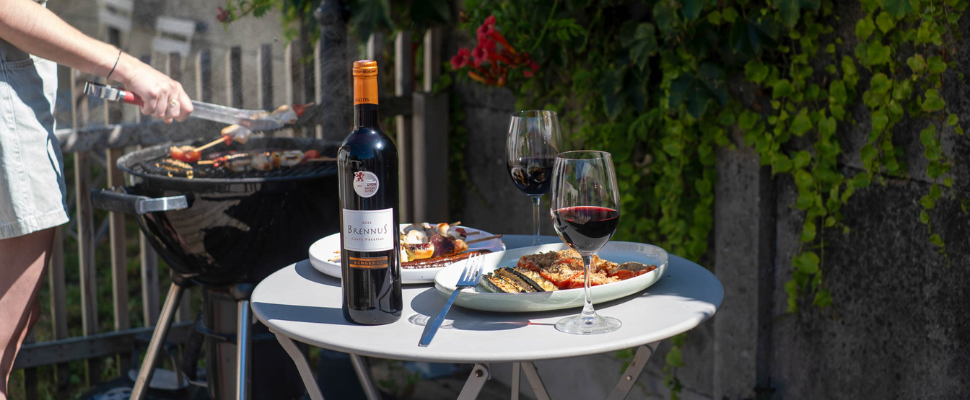 Vin et grillades