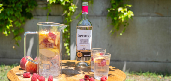 Cocktail vin rosé