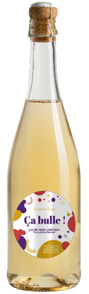 Jus de raisin pétillant