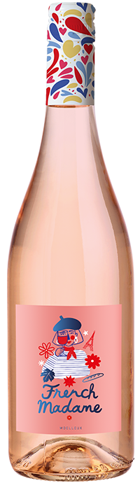 French Madame IGP Atlantique Rosé Moellleux_ET pêche