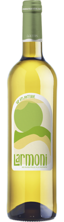Bouteille de Larmoni IGP Atlantique Blanc – vin blanc frais 75 cl