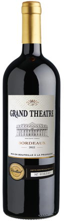 Bouteille Magnum Grand Théâtre AOP Bordeaux Rouge 2022 – vin rouge 150 cl