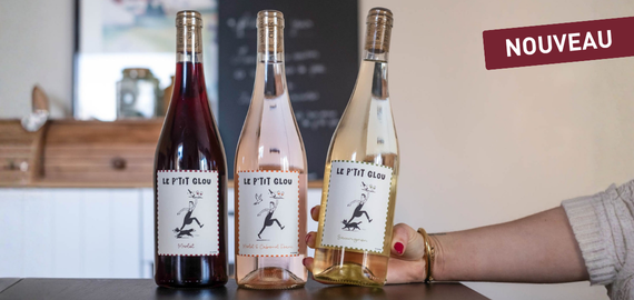 Gamme de vins IGP Atlantique Le P'tit Glou
