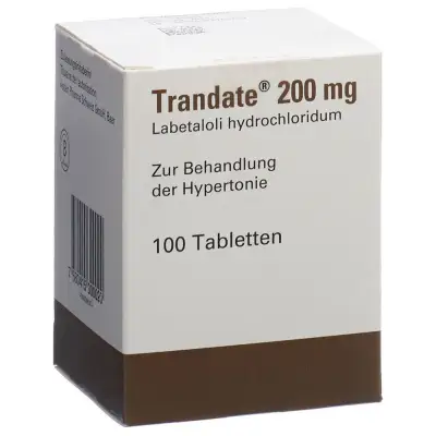 Trandate 100mg — €0.70 le comprimés en France