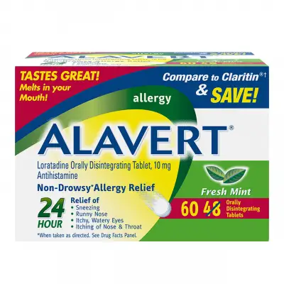 Alavert 10mg pas cher — €0.37 le comprimé en France