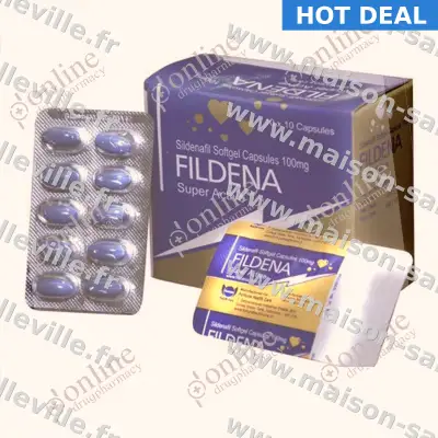 Fildena Super Active 100 mg — €0.75 le comprimés en France