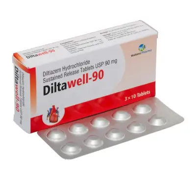Achat Diltiazem HCL 60 mg sans ordonnance — €0.92