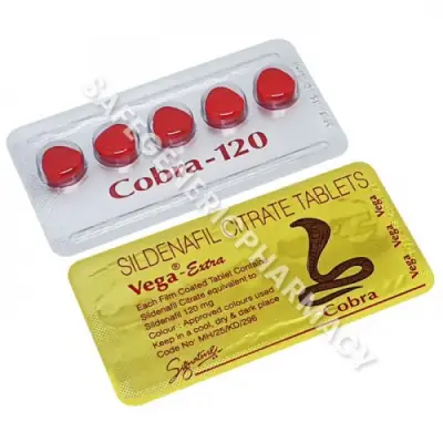 Prix Vega-Extra Cobra 120mg générique : €0.57 · livraison FR