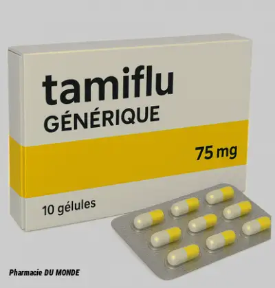 Tamiflu 75 mg pas cher — €6.03 le comprimé en France