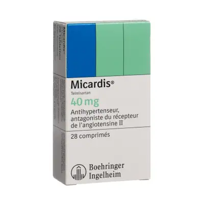 Telmisartan (Micardis) 20mg — envoi discret, €0.84