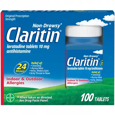 Prix Claritin 10mg générique : €0.34 · livraison FR