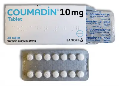 Warfarin (Coumadin) 1mg — envoi discret, €0.17