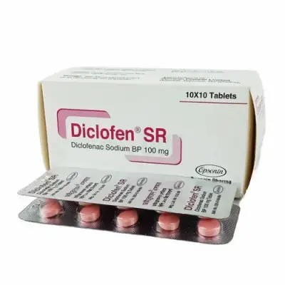 Diclofenac SR 100 mg générique — prix €0.48 le comprimé