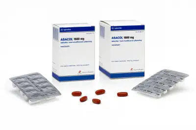 Asacol 400mg — €0.83 le comprimés en France